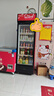 维仕美饮料柜展示柜冷藏柜立式商用冰柜冰箱啤酒水饮料便利店单门双门超市展示柜鲜花水果蔬菜保鲜柜商场 升级大单门下压机【红黑】 直冷款 实拍图