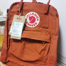 FJALLRAVEN北极狐双肩包kanken mini男女户外出游旅行包ipad包迷你背包23561 243陶褐色 7L 实拍图