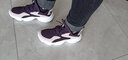 乔丹女鞋运动老爹鞋休闲韩版旅游网面复古学生运动慢跑步鞋 丁香粉/暮光紫 37.5 实拍图