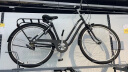 迪卡侬迪卡侬城市自行车26寸代步单速男女上班通勤轻便学生单车OVB1 黑色S/M号（1.65-1. 80m） 26英寸 单速 实拍图