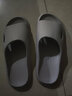SP SAUCE拖鞋女家用室内家居四季软底防滑浴室洗澡凉拖鞋男夏季 灰色 270(适合41-42码) 实拍图