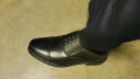 阿猫顿 军训制品式校尉皮鞋男三接头教官皮鞋男士正装保安皮鞋 经典套脚款（免系带） 42 实拍图