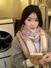 牧尔西纯羊毛围巾女生轻奢冬季围脖保暖披肩礼盒妈妈生日中秋礼物 实拍图