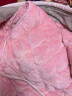 卡梵黎（kafanli）冬天睡袍女三层夹棉加厚加绒长款浴衣睡衣睡袍 南 JIA2617 XL建议穿着体重：120-140斤) 晒单实拍图