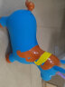 辰太儿童充气跳跳马充气小马1-3岁静音婴儿宝宝音乐摇摇马坐骑马玩具 橙色精灵（充气脚泵+海洋球） 实拍图