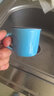 畅印 陶瓷小茶杯带把杯单杯主人杯子怀旧复古功夫茶具迷你仿搪瓷杯 6彩杯 实拍图