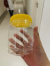 Boelter蜂蜜瓶蜂蜜罐塑料瓶子罐子加厚透明食品瓶罐头瓶带内盖密封罐储物 1斤圆黄60个加标签加内盖 实拍图