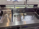 景天新品升级Q8集成水槽洗碗机一体机消毒水触媒果蔬洗尺寸可选个性定制储物柜净水12套大容量家用 1050双槽+松下洗碗机+水触媒+储物柜 实拍图