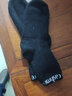 恒源祥【100%羊毛袜男女】秋冬字母中筒袜加厚保暖防寒毛巾袜情侣厚袜子 黑色【羊毛】 3双 均码 男款【保温锁暖】【羊毛】 实拍图