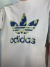 adidas舒适纯棉运动上衣圆领短袖T恤男大童儿童阿迪达斯三叶草 轨道灰 164CM 实拍图