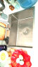 PULT304不锈钢水槽手工单槽厨房洗菜盆洗碗槽洗菜池水斗大水盆台上盆 55x45基础套餐(无龙头) 实拍图
