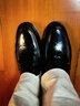 金利来（Goldlion）男鞋秋冬商务正装婚鞋皮鞋舒适乐福鞋G582330093AAA黑色37 实拍图