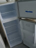 Soyea/索伊 BCD-118C家用小型双门冰箱 冷冻冷藏两门小冰箱 租房宿舍迷你节能电冰箱 140香槟金 晒单实拍图