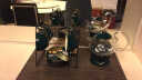 嘉百福 北欧风格泡花茶壶套装玻璃煮水果茶壶欧式花茶茶具整套客厅家用轻奢英式下午茶茶具套装花果茶茶杯 4杯4碟4匙+架+茶壶+炉座 晒单实拍图