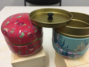 新款创意日式迷你小号茶叶罐随身密封便携式旅行花茶包装盒铁盒 浅若清风 实拍图