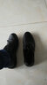 稻草人男鞋真皮鞋男士商务休闲鞋2025秋冬季正装透气耐磨舒适软皮面鞋子 6391加绒黑色 40 实拍图