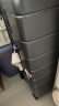 米家小米行李箱28英寸拉杆箱大容量旅行箱PC托运密码箱男女皮箱子灰色 实拍图