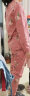 意大莱（Italai）女士纯棉保暖内衣打底防寒中老年秋衣秋裤长袖新疆长绒棉印花套装 3712虾粉 XL（适合115-128斤） 晒单实拍图