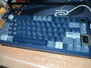 KEYVERSEKeyverse infi75客制化三模机械键盘RGB全键热插拔Gasket结构KEEP OUT限定 INFI75 KEEP OUT限定版 构思者 清霁轴 实拍图