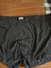 浪莎（LangSha）加大码男内裤男士黑色胖子肥佬平角裤四角裤加肥特大号宽松裤衩 （混色2条）木纤维面料 4XL 大码适合体重180-210斤 实拍图