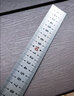 德力西（DELIXI）不锈钢直尺加厚钢直尺套装钢尺高精度刻度尺子金属角尺直角尺 实拍图