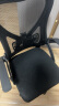 VWINPER电脑椅家用人体工学椅子办公椅靠背学生学习写字书房电竞游戏椅 升级款黑框黑网+头枕+逍遥 实拍图