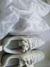 PIPH真皮小白鞋女2025夏季新款女鞋平底运动鞋休闲板鞋透气网鞋旅游鞋 米灰色【单里款】HX58231 39 实拍图