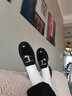 TOD'S【特惠6折】官方女士TIMELESS大T扣皮革乐福鞋高跟单鞋 黑色 37 实拍图
