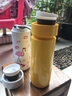 artiart 台湾Artiart创意不倒杯保温杯大容量便携杯真空不锈钢杯子400ml 黄色400ml 实拍图