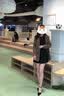 苏妃妃 高跟鞋凉鞋女韩版细跟春夏一字带凉鞋尖头橡胶底防滑超高跟单鞋 YD888-00-黑色 9cm 36 实拍图
