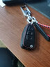 绅创适用福特钥匙套蒙迪欧福睿斯福克斯锐际锐界领界翼虎探险者车扣壳 【头层牛皮】G款-红线-插入启动 实拍图