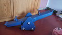 希伯熊 幼儿园室内外塑料跷跷板双人摇马宝宝木马儿童翘翘板玩具 蓝色 实拍图
