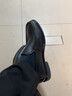 金利来男鞋商务休闲皮鞋男士套脚鹿皮超软一脚蹬 黑色鹿皮 40 实拍图