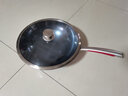 五江 WUJO 三层复合钛炒锅蓝钻钛锅聚能炒菜锅耐磨防刮电磁炉 WJ-P119C（蚀刻款） 32cm 实拍图