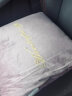 南极人（Nan Ji ren）抱枕被子折叠二合一两用牛奶绒毯子办公室午睡枕头沙发汽车载靠枕 米奥嫩粉（牛奶绒刺绣） 40x40cm（小号展开105*145cm） 实拍图