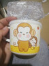 五和（WUHE）萌猴儿童餐具宝宝碗婴儿碗分格餐盘家用水杯套装婴儿辅食碗 萌猴筷子 实拍图