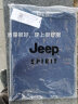 JEEP SPIRIT棉质圆领短袖t恤薄夏季男士弹力宽松开衩半袖休闲纯色体恤衫大码 宝蓝 XL180/100A建议150-155体重 实拍图