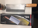 正士作 菜刀 金门菜刀单刀柯木不锈钢刀具厨师切片刀厨刀 实拍图