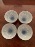 浩雅 日式陶瓷饭碗6英寸景德镇手绘釉下彩陶瓷碗 春光面碗2个装 晒单实拍图