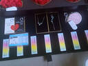 梵丝迪七夕情人节礼物送女朋友老婆媳妇生日女神创意礼盒项链口红套装 双层小心心眼影炫彩口红礼盒 实拍图