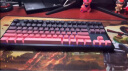 腹灵MK870 蓝牙/2.4G/有线三模客制化机械键盘侧刻键盘全键热插拔DIY定制键盘RGB灯光黑莓/紫气东来 三模无线-黑曜石套件-黑莓侧刻键帽 TTC快银V2 晒单实拍图