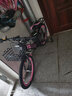 优诗诺（YOUSHINUO）儿童自行车山地车男女孩单速变速辐条一体轮可选6-8-9-15岁学生车 单速黑粉+大礼包 20 寸适合125-145CM 实拍图