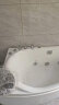 艾戈恋家 弧形亚克力浴缸小户型家用冲浪按摩恒温加热卫生间成人浴池浴室 五件套+按摩 右向 1.3m 晒单实拍图