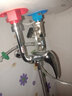 尊驰电热水器混水阀U型热水器冷热水龙头花洒淋浴套装明装开关阀配件 【304不锈钢】电热水器混水阀 实拍图