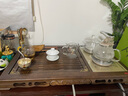 新功（SEKO）鸡翅木茶盘套装功夫茶具套装遥控上水茶盘自动上水烧水壶茶台 F64 配F100遥控电茶炉（无茶具） 实拍图