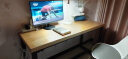 恬梦实木电脑桌台式家用简易书桌简约卧室学习写字桌办公长条桌子 支持尺寸及颜色定制（联系客服） 实拍图