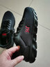 361°男鞋运动鞋男秋冬季男款361男鞋轻便休闲鞋子网面透气大码跑步鞋 乌黑色/熔浆红2266 41 实拍图