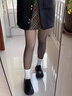 浪莎光腿神器女秋冬裸感加绒假透肉丝袜空姐灰一体透肤裤连裤袜打底裤 黑透肤连脚 2条 均码 80g(80到130斤)15~28度 实拍图