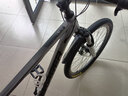 永久（FOREVER） 山地车自行车成人上班男女变速学生越野减震青少年单车公路赛车 钢架-辐条轮-灰色 26英寸 24速【加粗减震】数字变速 实拍图