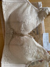 华婷露（Huatinglu） 0.2cm大胸显小无钢圈内衣女聚拢性感蕾丝胸罩调整型上托防凸点 宛兰款-细柔肤 75C /34C 实拍图